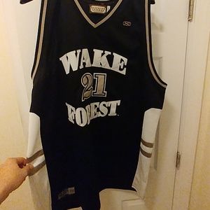 Tim Duncan College Wake Forest Jersey Size 3XL